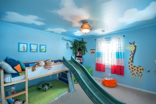 儿童房上下床设计方法